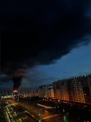 У окупантів згоріла паливна база в Севастополі
