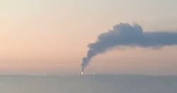 На росії горить стратегічна нафтобаза