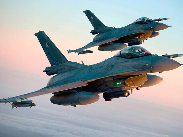 Україна розраховує на 40-50 літаків F-16