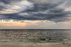 В Одесі показали море перед штормом