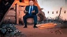 "Ну теперь твоя душенька довольна?" (А.С.Пушкин "Сказка о золотой рыбке"