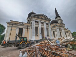 Одеса: руйнування після російського ракетного удару (ВІДЕО)