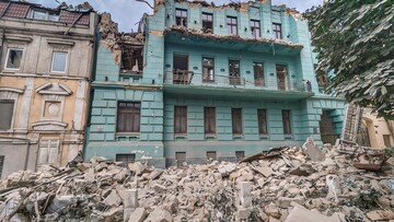 Одеса: руйнування після російського ракетного удару (ВІДЕО)