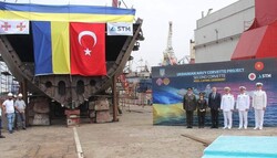 Церемонія закладки другого корвета для українського флоту відбулася у Стамбулі