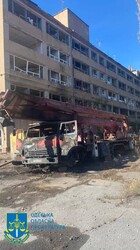 Під Одесою показали наслідки удару по судноремонтному заводу