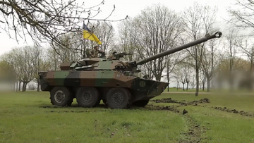 Україна отримала ще одну партію французьких колісних танків