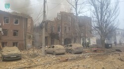 В Одесі три ворожі ракети влучили у житлові будинки