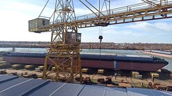 Українським Дунайським пароплавством побудовано ще одну SLG–баржу