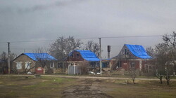 Як виглядає зруйноване росіянами селище Посад-Покровське (ВІДЕО)