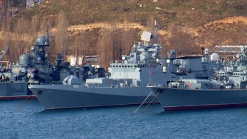 Де у кінці лютого був російський чорноморський флот (ВІДЕО)