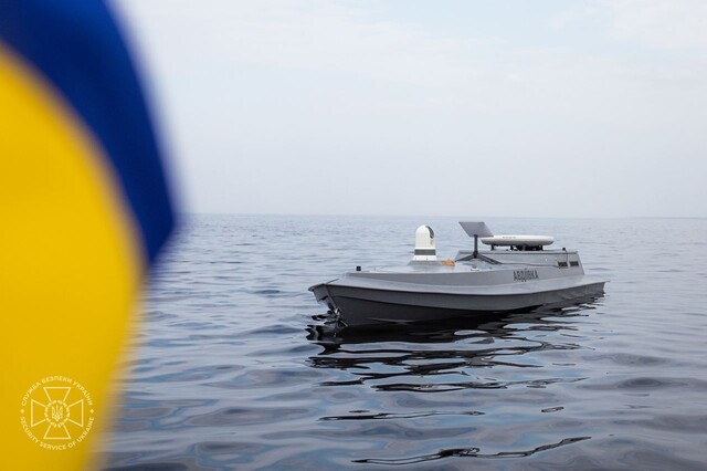 Показали модернізовані українські морські дрони