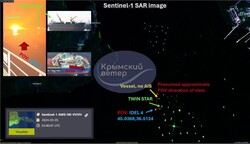 Встановлено локацію знищення російського корвету