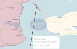 Встановлено локацію знищення російського корвету