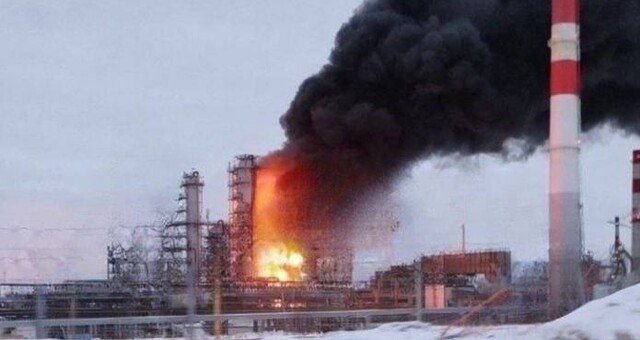 На росії атаковані кілька нафтових об'єктів