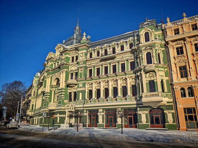 Продовження реконструкції будинку Руссова в Одесі не погодили