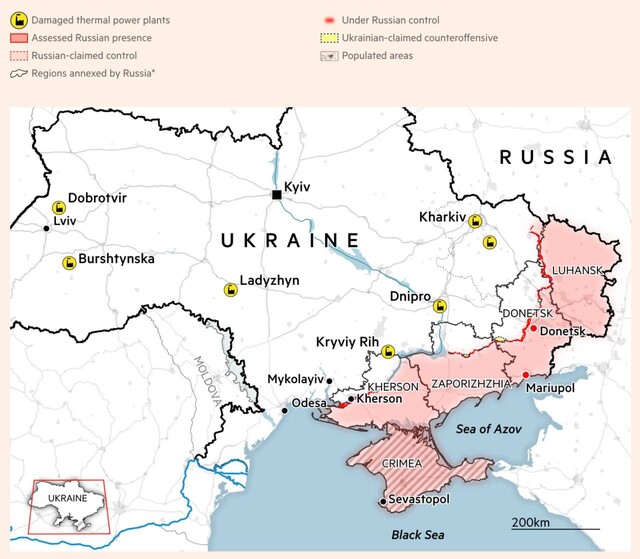 Нова тактика росії - знищення неядерних електростанцій