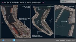 Флот росії ховає свої кораблі у базах (ВІДЕО)