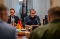 Німецький міністр оборони в Одесі анонсував новий пакет військової допомоги