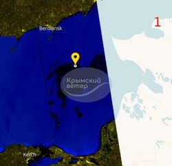 Кораблі росії у Азовському морі розділилися