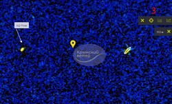 Кораблі росії у Азовському морі розділилися