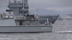 Українські кораблі показали в морі на міжнародних навчаннях