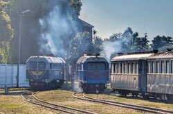 Гайворонська вузькоколійка Одеської залізниці провела тепловозний ретро-тур (ВІДЕО)