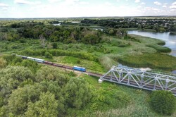 Гайворонська вузькоколійка Одеської залізниці провела тепловозний ретро-тур (ВІДЕО)