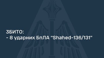 Вночі росіяни завдали удар ракетами і дронами