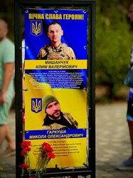 В Одесі відкрили Алею Героїв