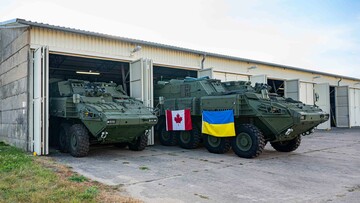 Україна отримала від Канади партію медичних бронетранспортерів