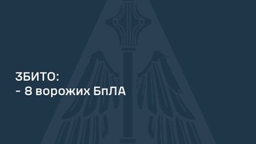 Вночі росіяни завдали невеликий повітряний удар