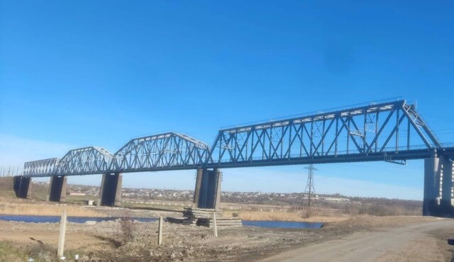 Відновлено важливий залізничний міст у Миколаївській області