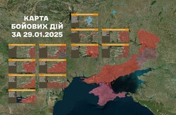 Воєнні дії на фронті 30 січня