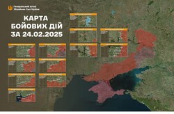 Військові дії на фронті 25 лютого