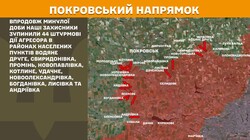 Воєнні дії на фронті 18 березня