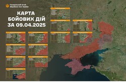 Фронт: воєнні дії 10 квітня
