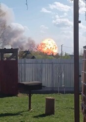 На росії вибухнув найбільший арсенал боєприпасів під москвою