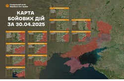 Воєнні дії на фронті 1 травня