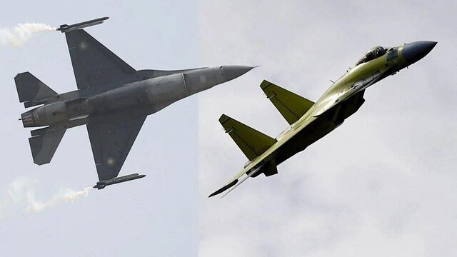 Як український F-16 збив російський Су-35