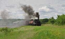 На Гайворонській вузькоколійці Одеської залізниці провели незвичний ретро-тур