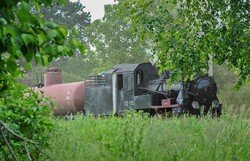 На Гайворонській вузькоколійці Одеської залізниці провели незвичний ретро-тур