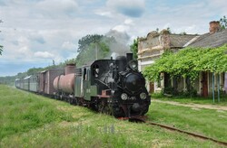 На Гайворонській вузькоколійці Одеської залізниці провели незвичний ретро-тур