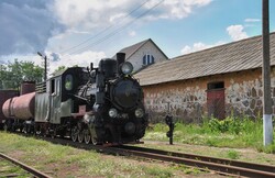 На Гайворонській вузькоколійці Одеської залізниці провели незвичний ретро-тур