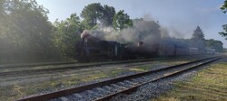 На Гайворонській вузькоколійці Одеської залізниці провели незвичний ретро-тур