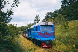 На Гайворонській вузькоколійці Одеської залізниці провели незвичний ретро-тур