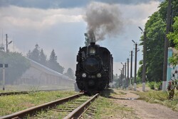 На Гайворонській вузькоколійці Одеської залізниці провели незвичний ретро-тур