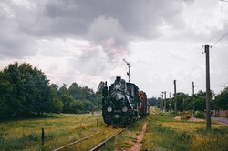 На Гайворонській вузькоколійці Одеської залізниці провели незвичний ретро-тур