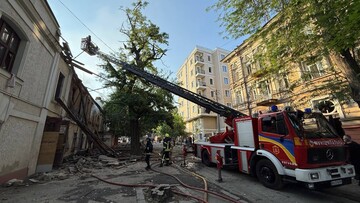 В Одесі пошкоджені житлові будинки, лікарня і навчальні заклади