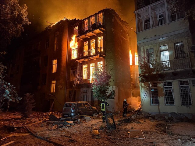 По Одесі росіяни завдали жахливий повітряний удар