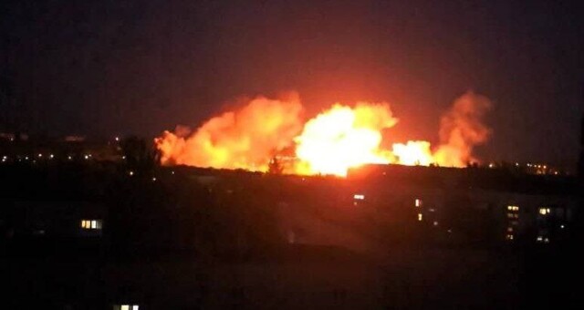 По окупантам вночі завдали серію ударів